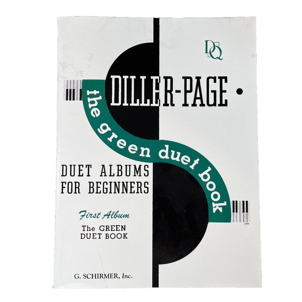 Green Duet Book (Diller-Paige) G. Schirmer NEW, First Album Hal Leonard